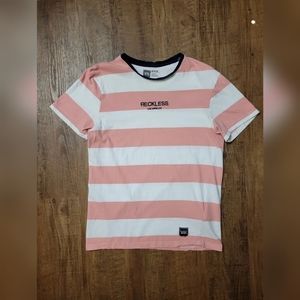 Young & Reckless striped t-shirt